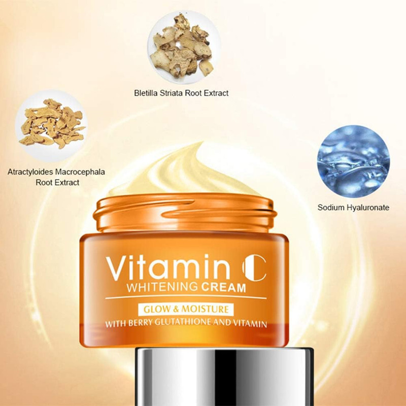 Disaar Anti-aging Vitamin C Hyaluronic Acid Skin Whitening Deep Nourishment Face Cream (50g)