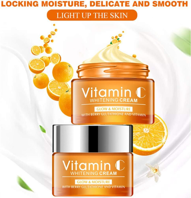 Disaar Anti-aging Vitamin C Hyaluronic Acid Skin Whitening Deep Nourishment Face Cream (50g)