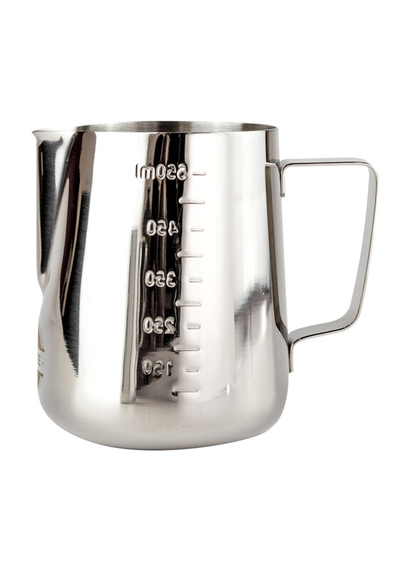 

Coffee PL 550ml Stainless Steel Jug with Double-Sided Scale, Silver