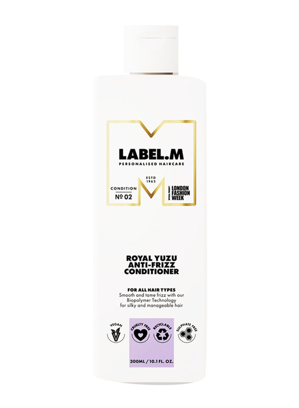 

Label.M Royal Yuzu Anti-Frizz Conditioner for All Hair Types, 300ml