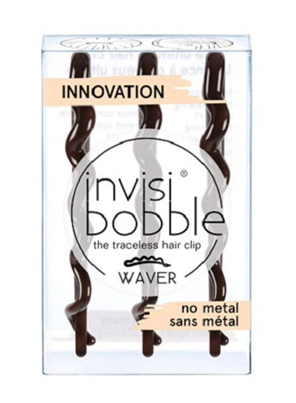 

Invisibobble Pretty Dark Waver for All Hair Types, 3 Pieces