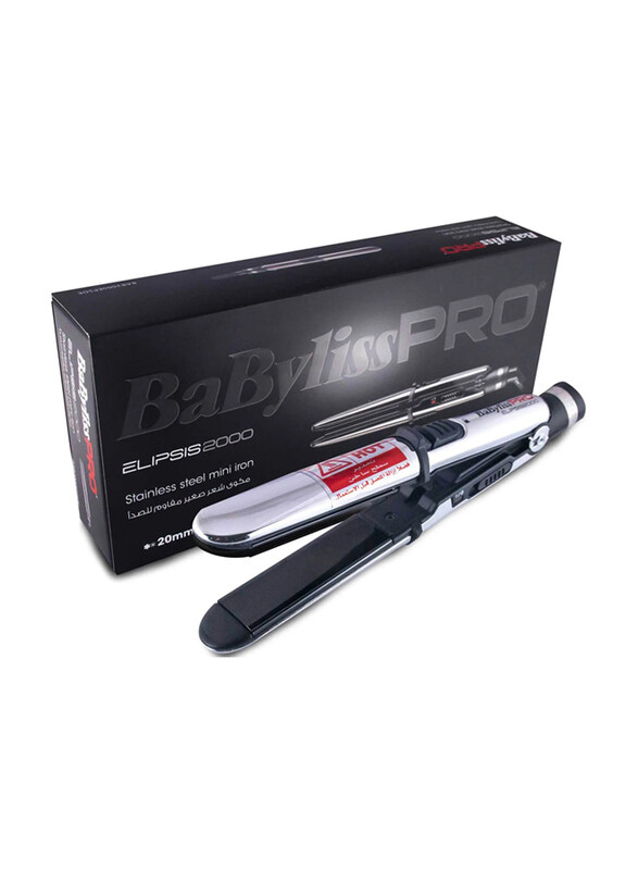 

Babyliss Promini Straightener, Bab2000Epsde, Silver/Black