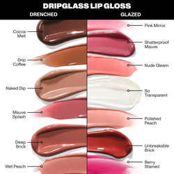 Morphe Dripglass Glazed High Shine Lip Gloss, 3.8ml, Pink Mirror, Pink