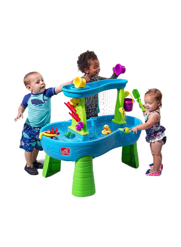 

Step2 Rain Showers Splash Pond Water Table, 13 Pieces, Ages 1+