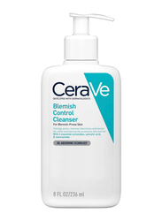 Cerave Blemish Control Face Cleanser with 2% Salicylic Acid & Niacinamide for Blemish-Prone Skin, 236ml