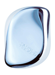 Tangle Teezer Compact Styler Detangling Hairbrush, Blue Chrome