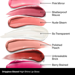 Morphe Dripglass Glazed High Shine Lip Gloss, 3.8ml, Pink Mirror, Pink