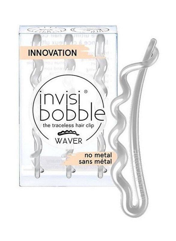 

Invisibobble Crystal Clear Waver for All Hair Types, 3 Pieces