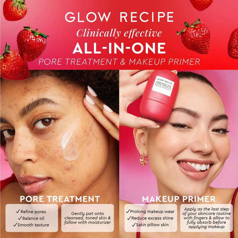 Glow Recipe Strawberry BHA Pore-Smooth Blur Drops, 30ml