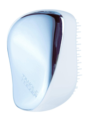 Tangle Teezer Compact Styler Detangling Hairbrush, Blue Chrome