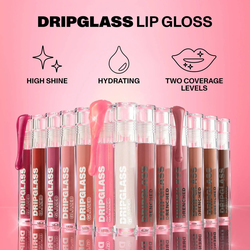 Morphe High Shine Lip Gloss, Dripglass Glazed, Assorted