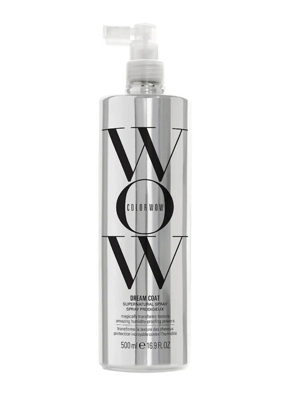 Color Wow Dream Coat Anti-Frizz Treatment Super Natural Spray for Frizzy Hair, 500ml