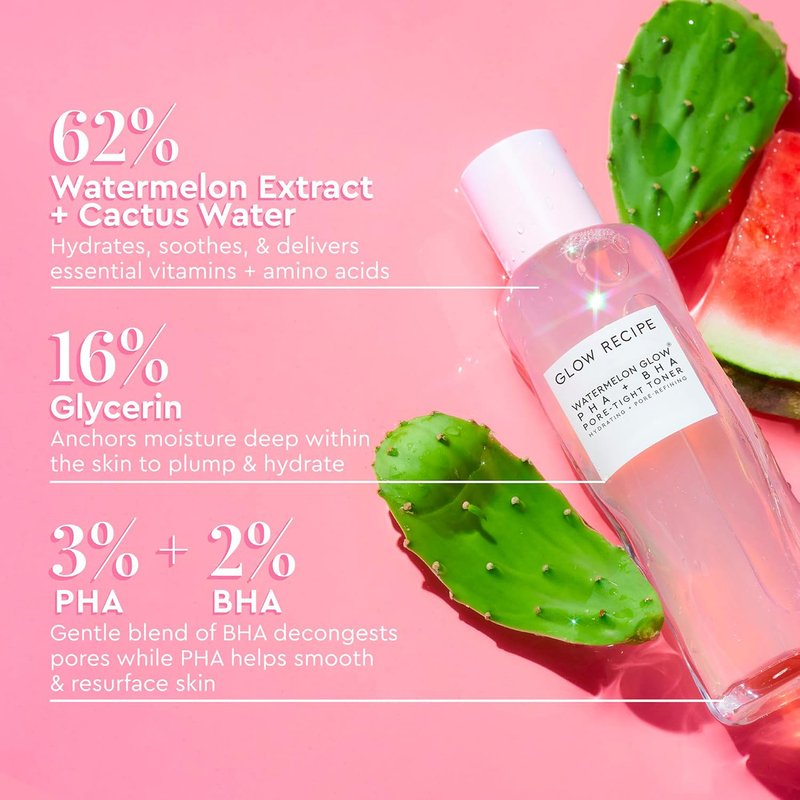 Glow Recipe Watermelon Glow PHA + BHA Pore-Tight Toner, 150ml