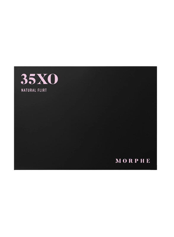 Morphe Artistry Palette, Natural Flirt, 35XO, Multicolour