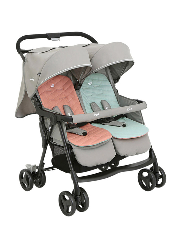 Joie Aire Twin Stroller, Multicolour