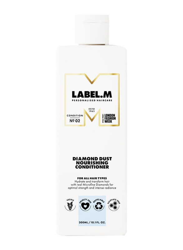 

Label.M Diamond Dust Nourishing Conditioner for All Hair Types, 300ml