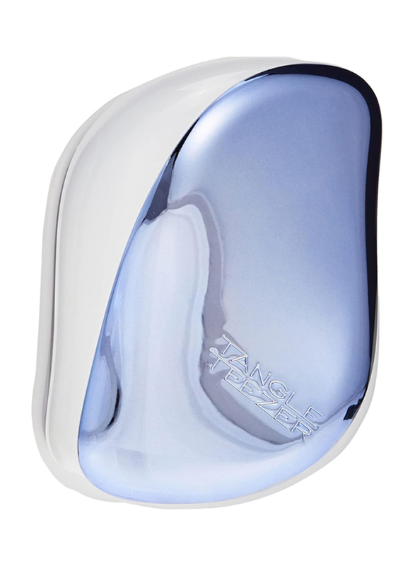 Tangle Teezer Compact Styler Premium, White/Blue