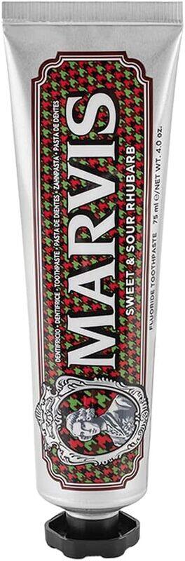 

Marvis Sweet & Sour Rhubarb Toothpaste 75ml