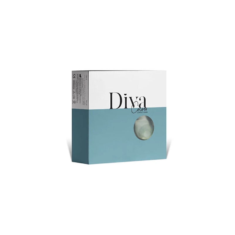 Diva Nut Monthly Disposable Pack Of 2, Colored Contact Lenses, Unisex, Cosmetic Contact Lenses, Brown Contact Lenses