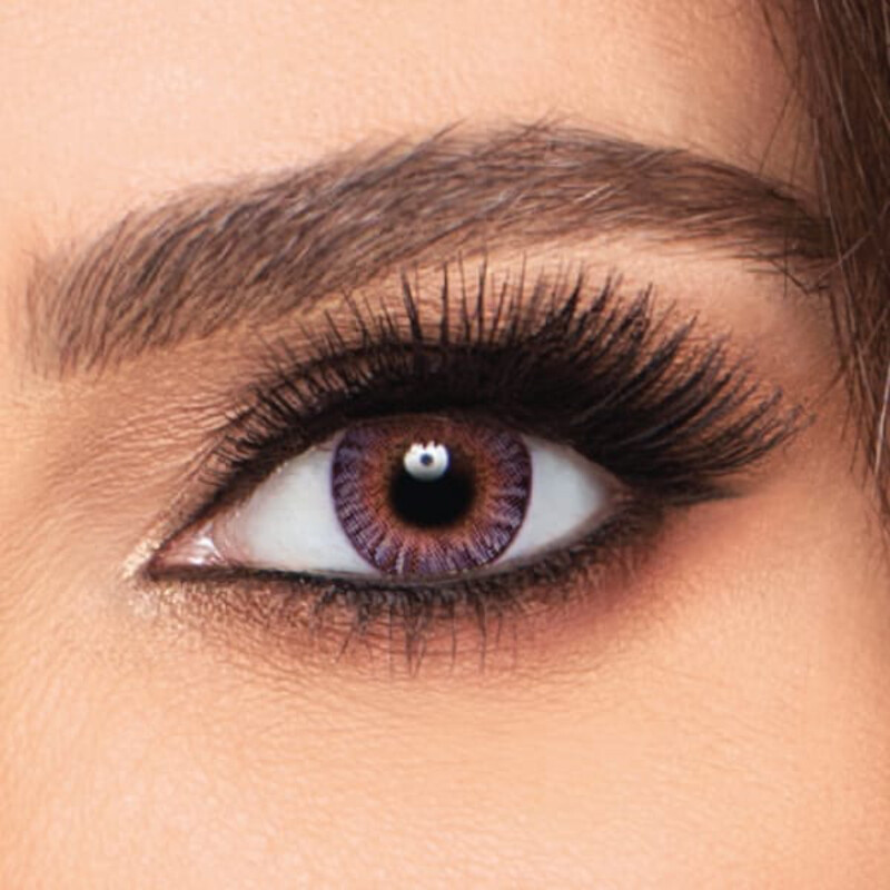 

Freshlook ColorBlends Amethyst Monthly Disposable Pack Of 2, Colored Contact Lenses, Unisex, Cosmetic Contact Lenses