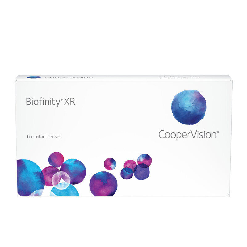 

Cooper Vision Biofinity XR 6 Pack, Monthly Disposable Contact Lenses, Clear Contact Lenses