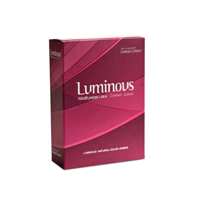 Luminous Lazord 3 Months Disposable Pack Of 2, Colored Contact Lenses, Unisex, Cosmetic Contact Lenses, Green Contact Lenses