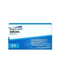 SofLens 59 Pack Of 6 Lenses, Monthly Disposable Contact Lenses, Clear Contact Lenses