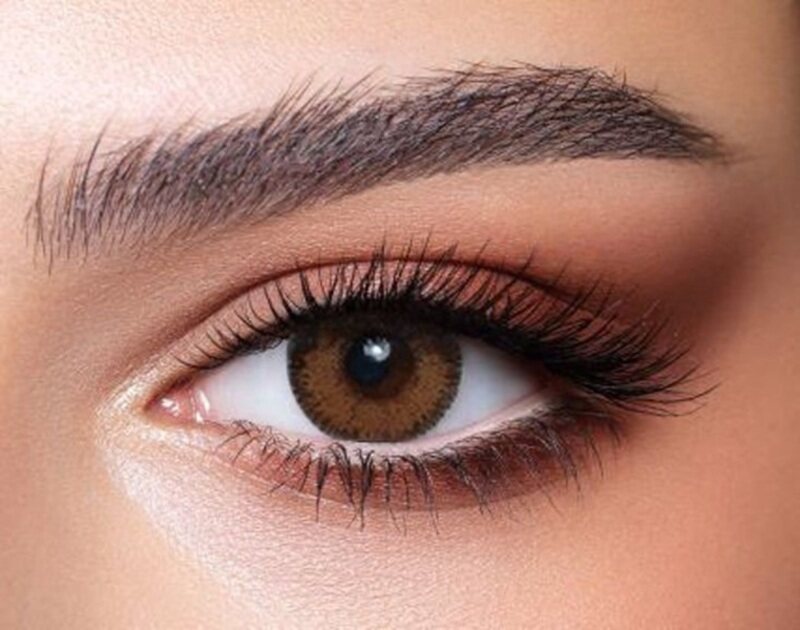 

Bella Glow Radiant Brown 3 Months Disposable Pack Of 2, Colored Contact Lenses, Unisex, Cosmetic Contact Lenses, Brown Contact Lenses