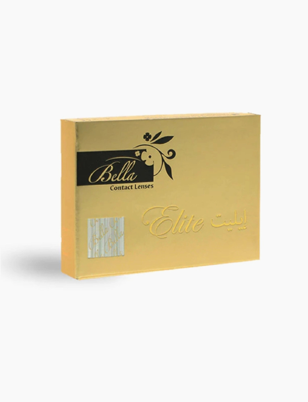 Bella Elite Silky Gold 3 Months Disposable Pack Of 2, Colored Contact Lenses, Unisex, Cosmetic Contact Lenses, Honey Contact Lenses