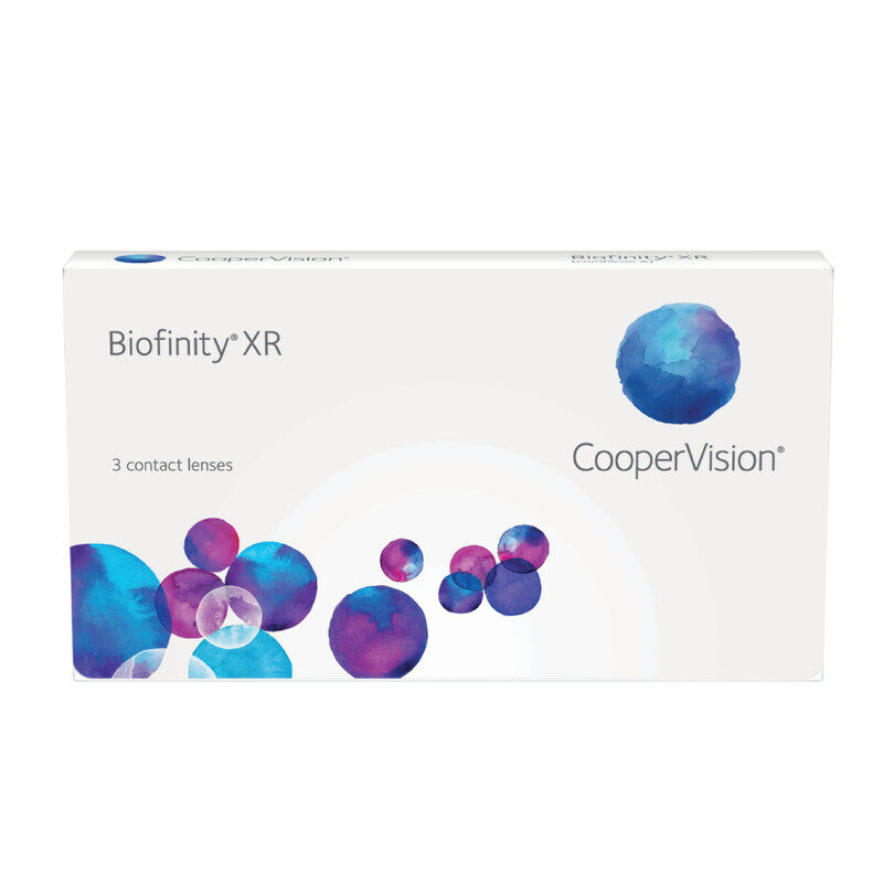 

Cooper Vision Biofinity XR 3 Pack, Monthly Disposable Contact Lenses, Clear Contact Lenses