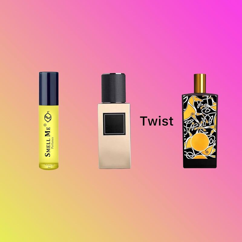 Smell Me Perfume Oil 122 French Perfume Fragrances Long Lasting Scent 8ml Inspired by Magnificent Gold and Memo Irish Leather Twist Unisex