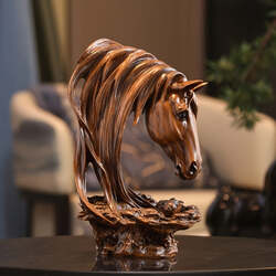 House of Avana Decorative Horse Head Figurine Sculpture