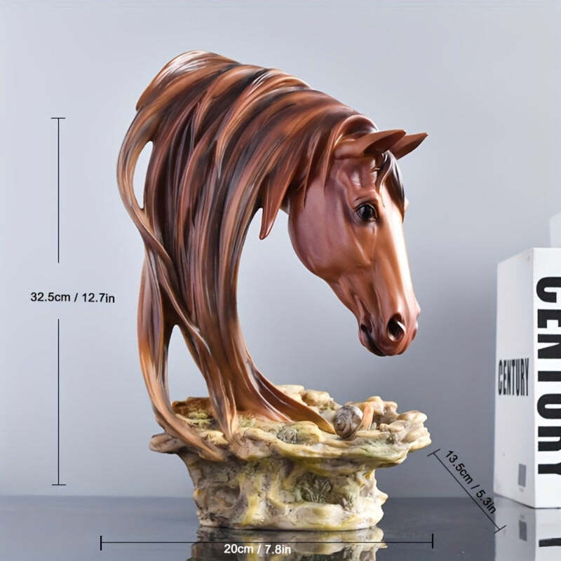 House of Avana Decorative Horse Head Figurine Sculpture