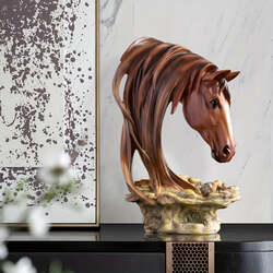 House of Avana Decorative Horse Head Figurine Sculpture