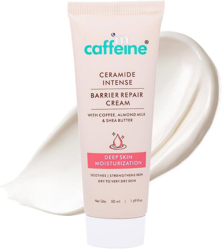 

mCaffeine Non-Sticky Latte Face Moisturizer for Deep Moisturization With Coffee, Almond Milk and Shea Butter Upto 48 Hrs Moisturizing Face Cream 50ml