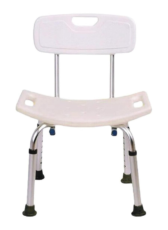 

StarMed Bathroom Shower Chair Back Support, White