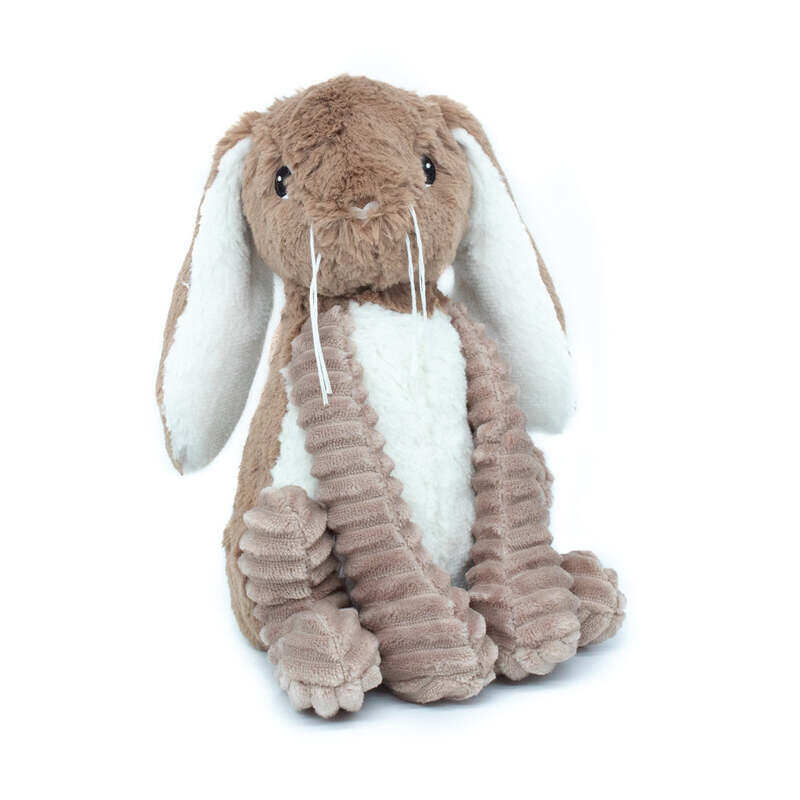 

Les Deglingos Brown beige Toudou rabbit plush toy