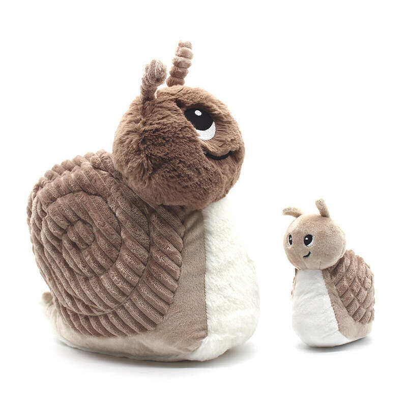 

Les Deglingos SPEEDOU THE SNAIL MUM&BABY BROWN