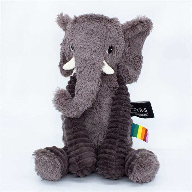 

Les Deglingos Dimoitou gray elephant plush toy