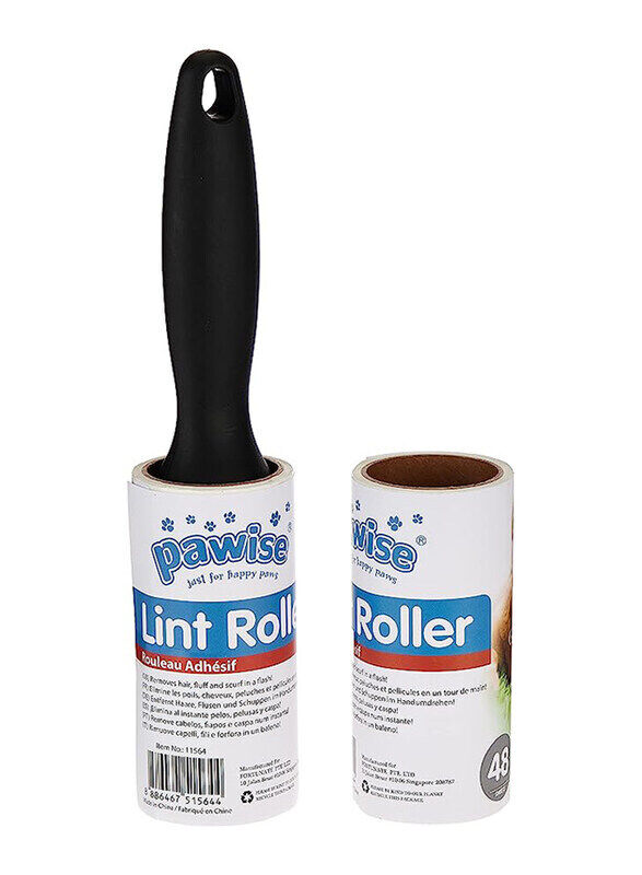 

Pawise Lint Dog Roller with Replacement, 48 Sheets, Multicolour