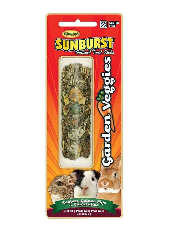 

Higgins Sunburst Stick Garden Veggies Small Pets Dry Food, 2.5 Oz