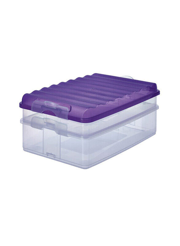 

Rival Fridge Box Set with 1 Flat And 1 High, Multicolour