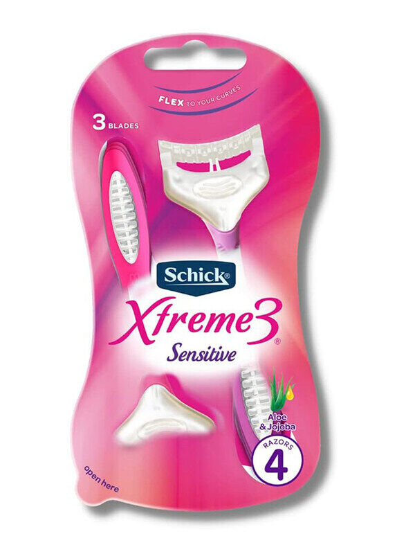 

Schick Xtreme3 Sensitive Blade Razor for Women, 4 Pieces