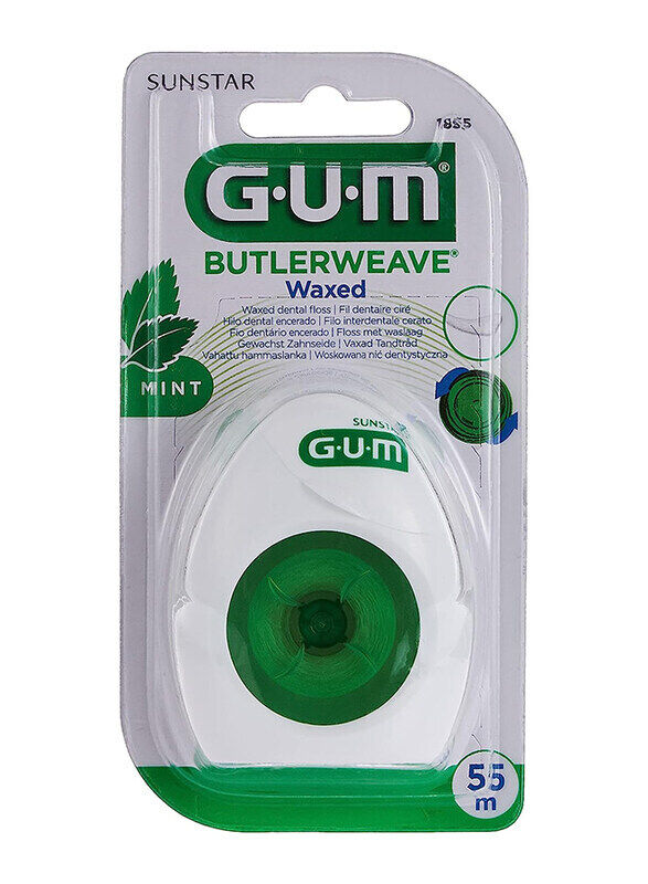 

Butler Gum Dental Floss Weave Mint Waxed, 1 Piece