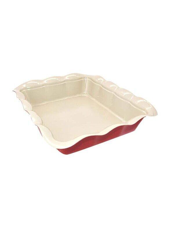 

RL Industry Square Non-Stick Roaster Pan, 29.5 x 25.5 x 6.6cm, Small, CB01170, White