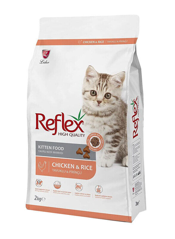 

Reflex High Quality Chicken & Rice Kitten Dry Food, 2 Kg