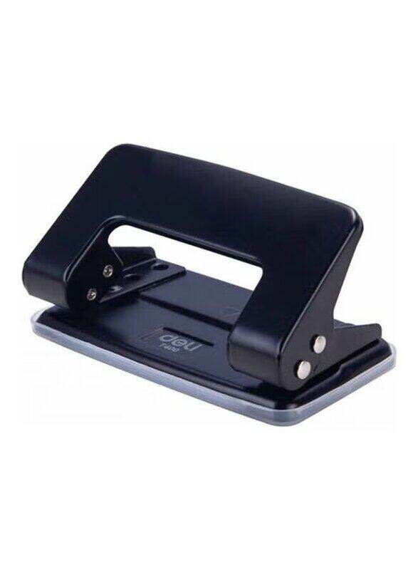 

Deli 10 Sheets Two Hole Punch, Black