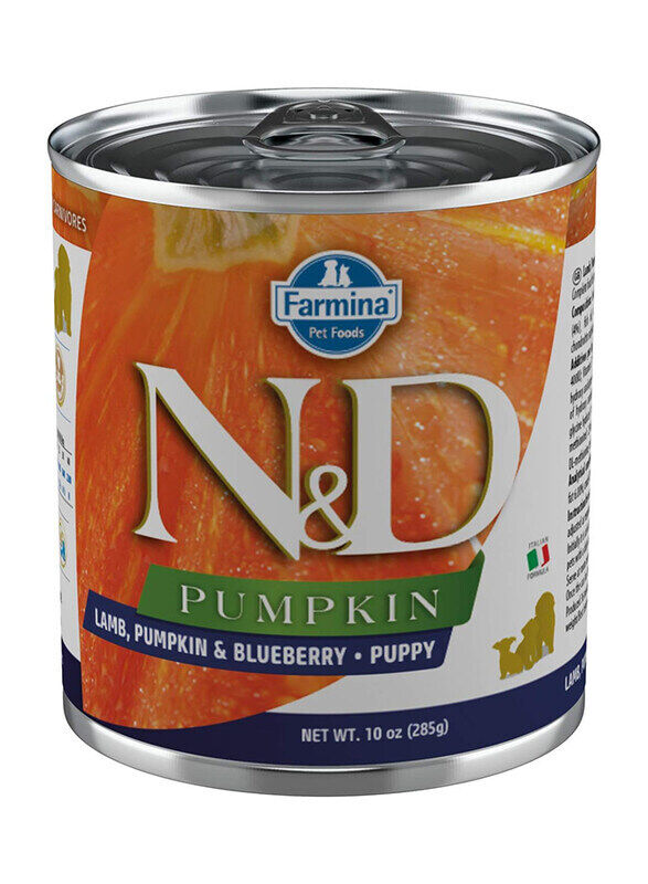 

Farmina N&D Lamb, Pumpkin & Blueberry Puppy Wet Food, 285g