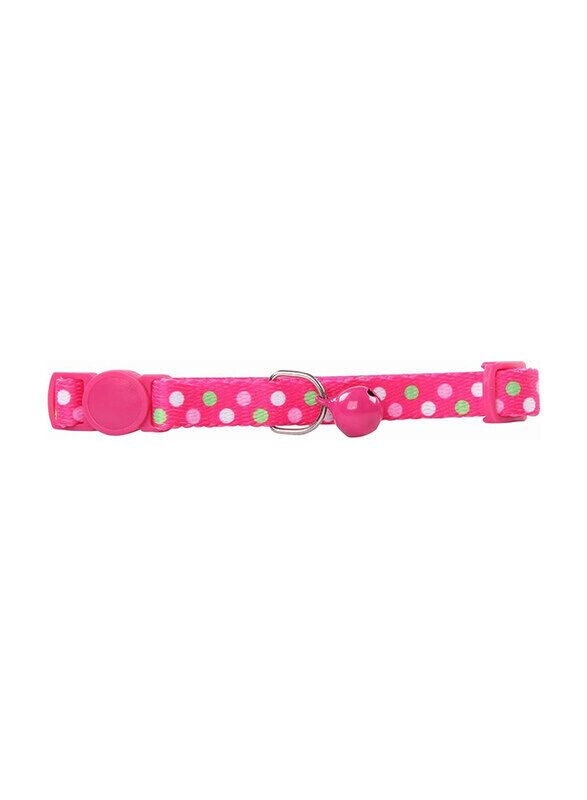 

Pawise Polka Dots Cat Collar Belt, Pink