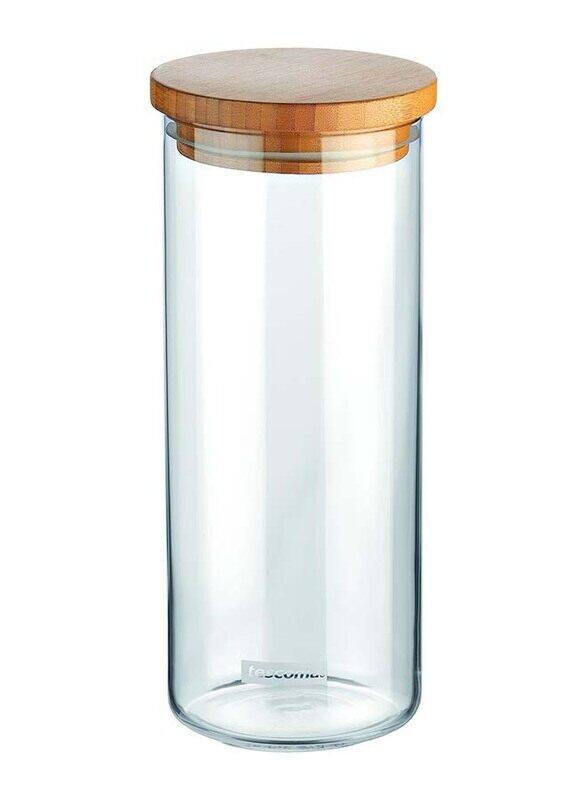 

Tescoma Fiesta Food Jar, 1.4L, Brown/Clear